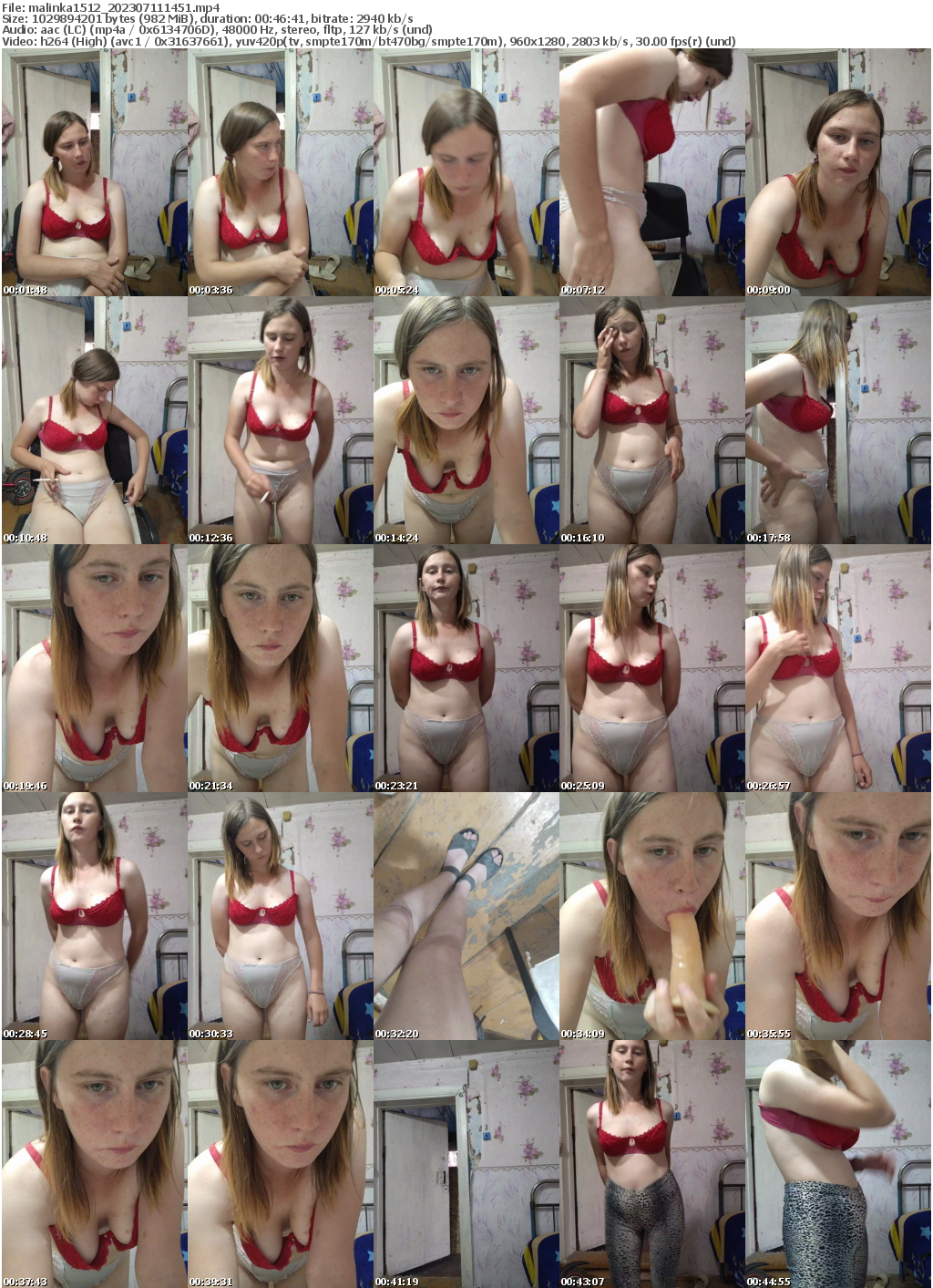 Preview thumb from malinka1512 on 2023-07-11 @ bongacams