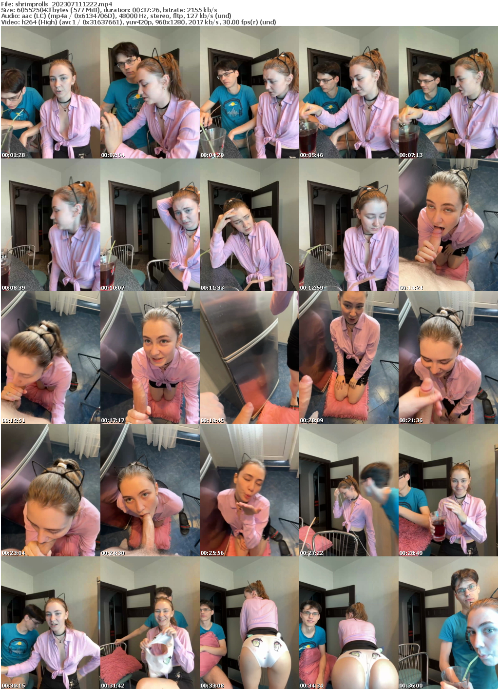 Preview thumb from shrimprolls on 2023-07-11 @ bongacams