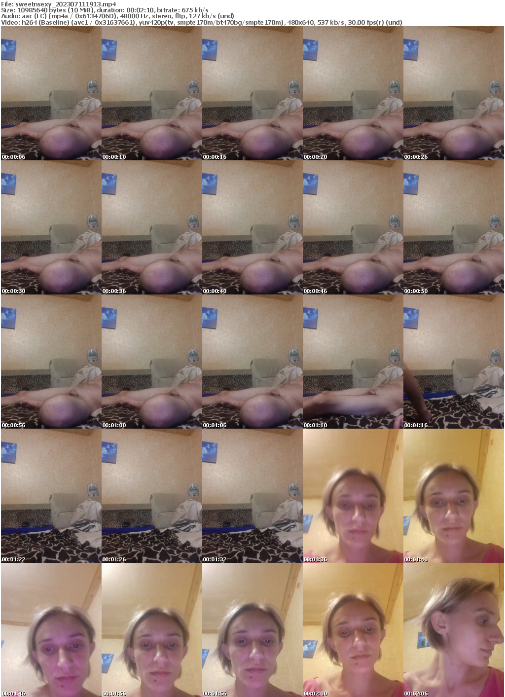 Preview thumb from sweetnsexy on 2023-07-11 @ bongacams