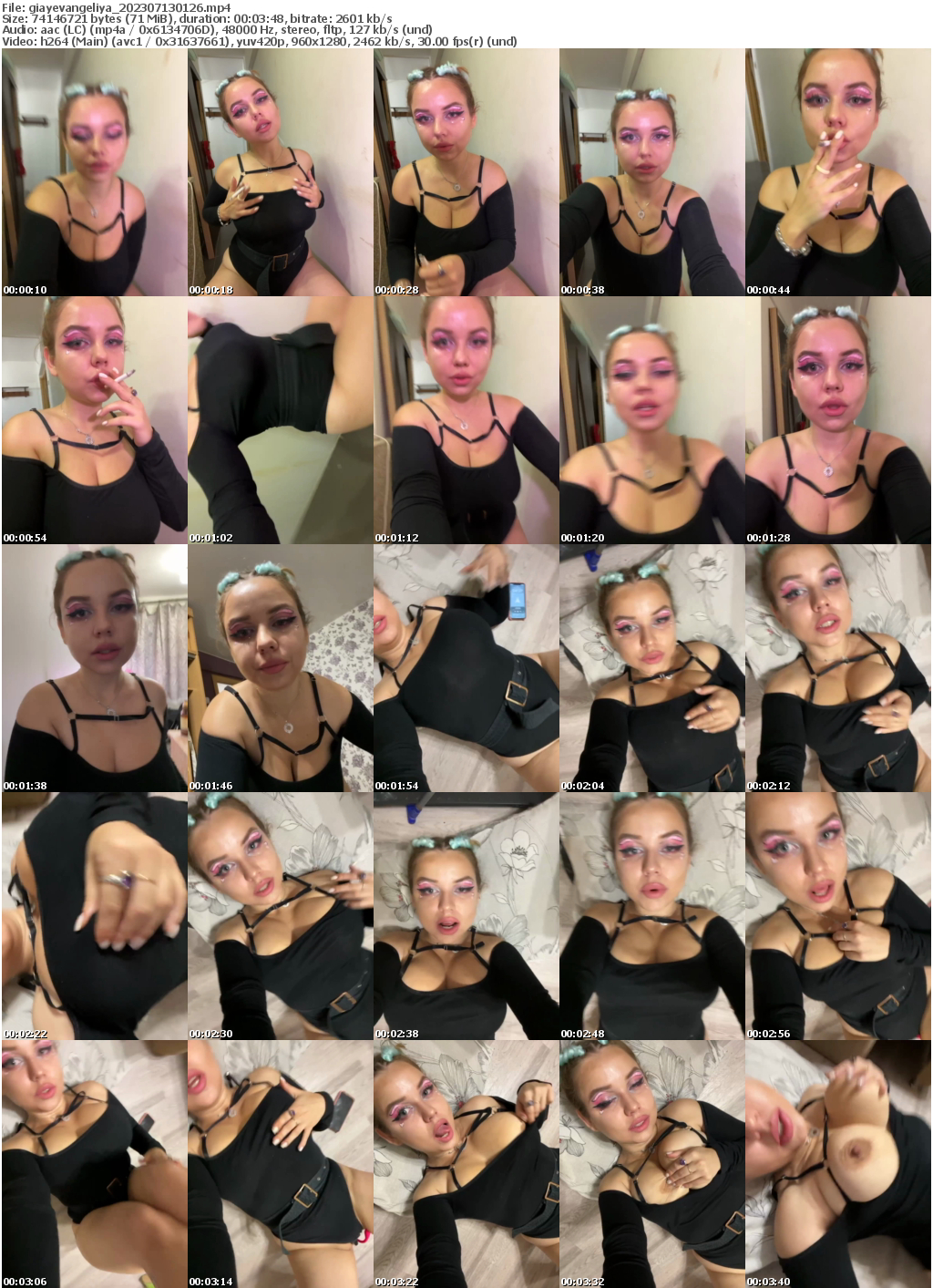 Preview thumb from giayevangeliya on 2023-07-13 @ bongacams