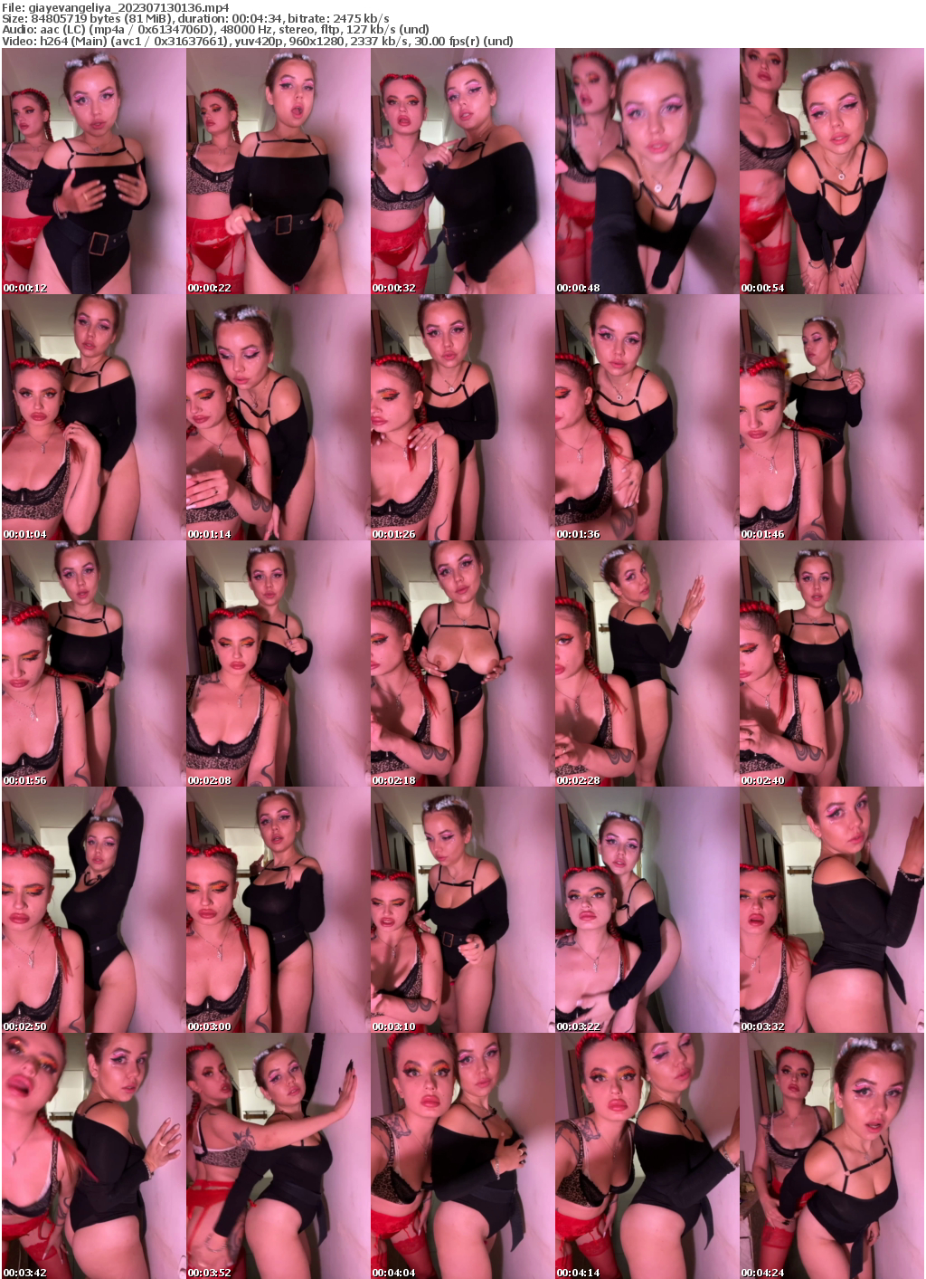 Preview thumb from giayevangeliya on 2023-07-13 @ bongacams