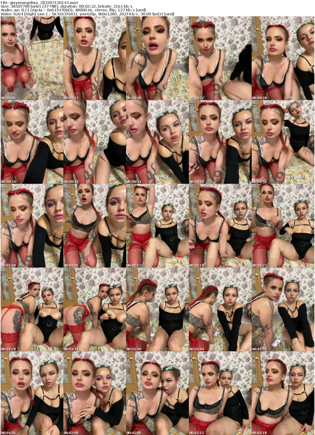 Preview thumb from giayevangeliya on 2023-07-13 @ bongacams