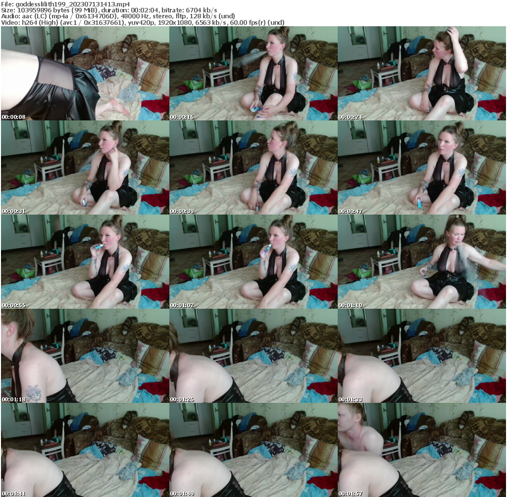 Preview thumb from goddesslilith199 on 2023-07-13 @ bongacams