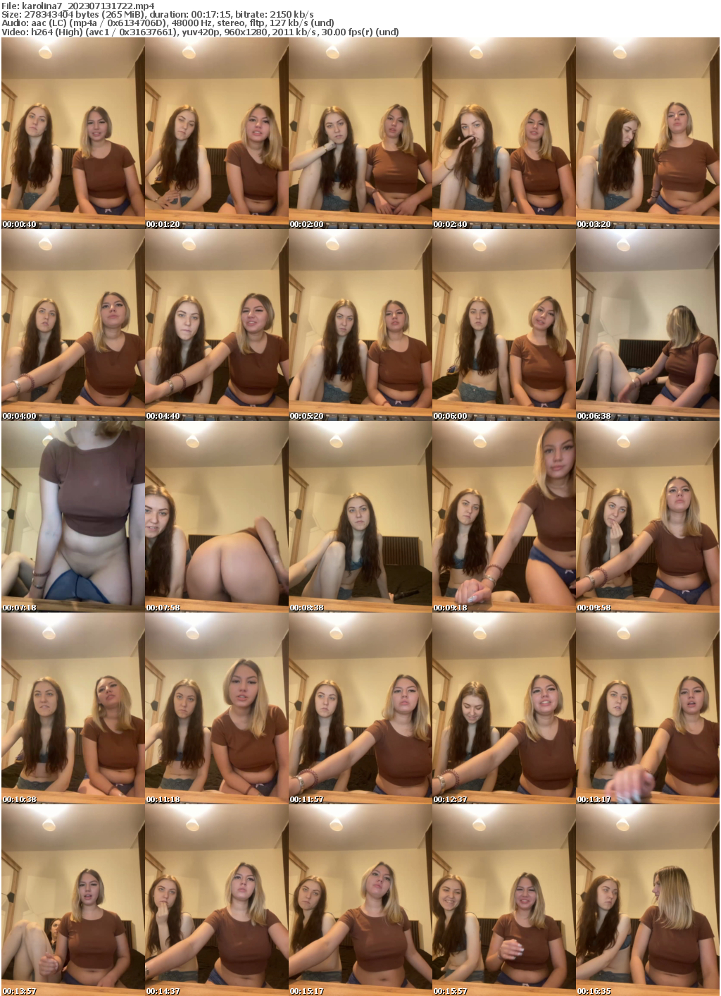 Preview thumb from karolina7 on 2023-07-13 @ bongacams