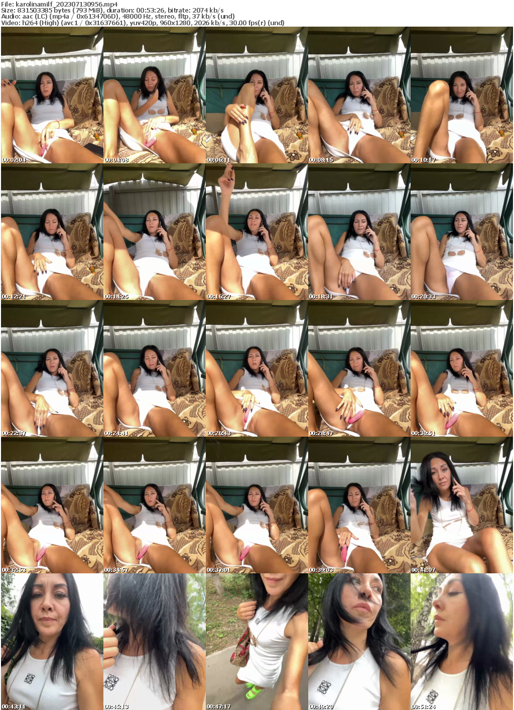 Preview thumb from karolinamilf on 2023-07-13 @ bongacams