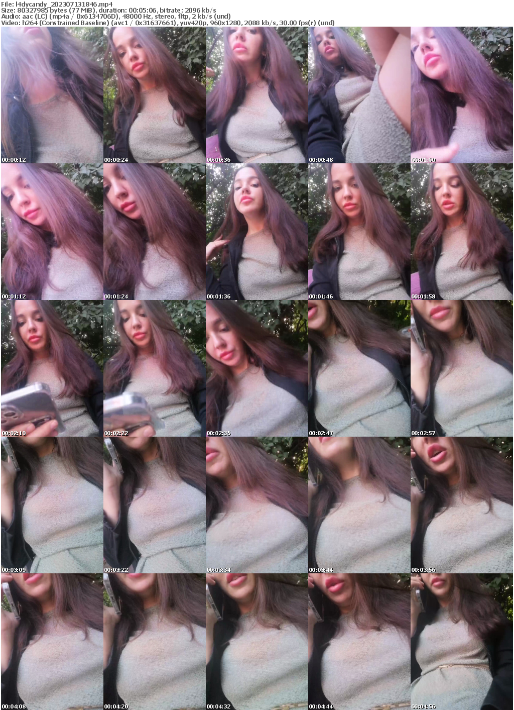 Preview thumb from l4dycandy on 2023-07-13 @ bongacams