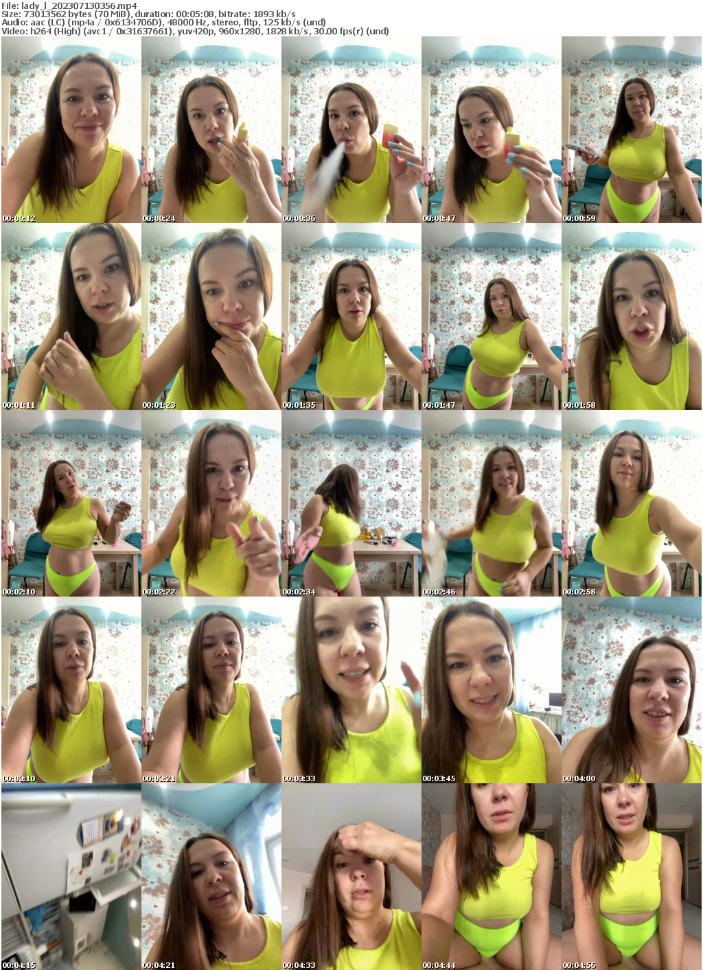 Preview thumb from lady_l on 2023-07-13 @ bongacams