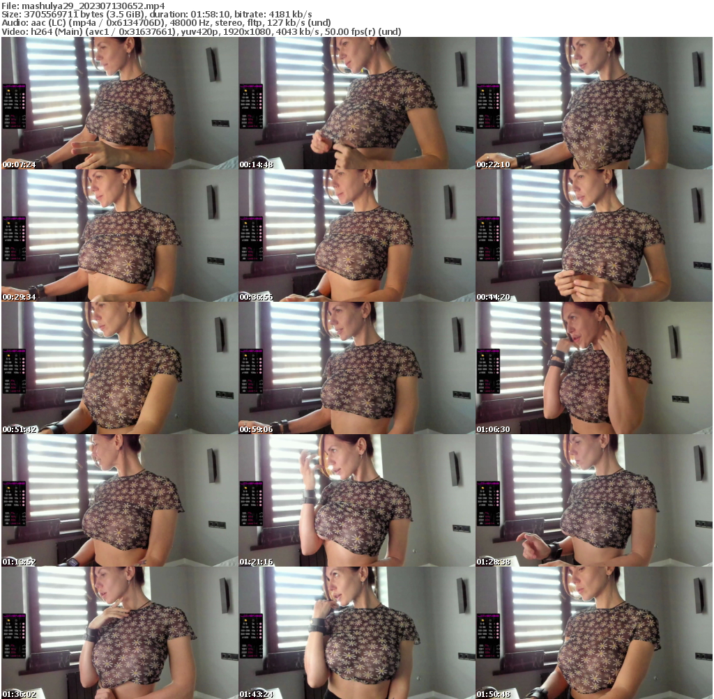 Preview thumb from mashulya29 on 2023-07-13 @ bongacams