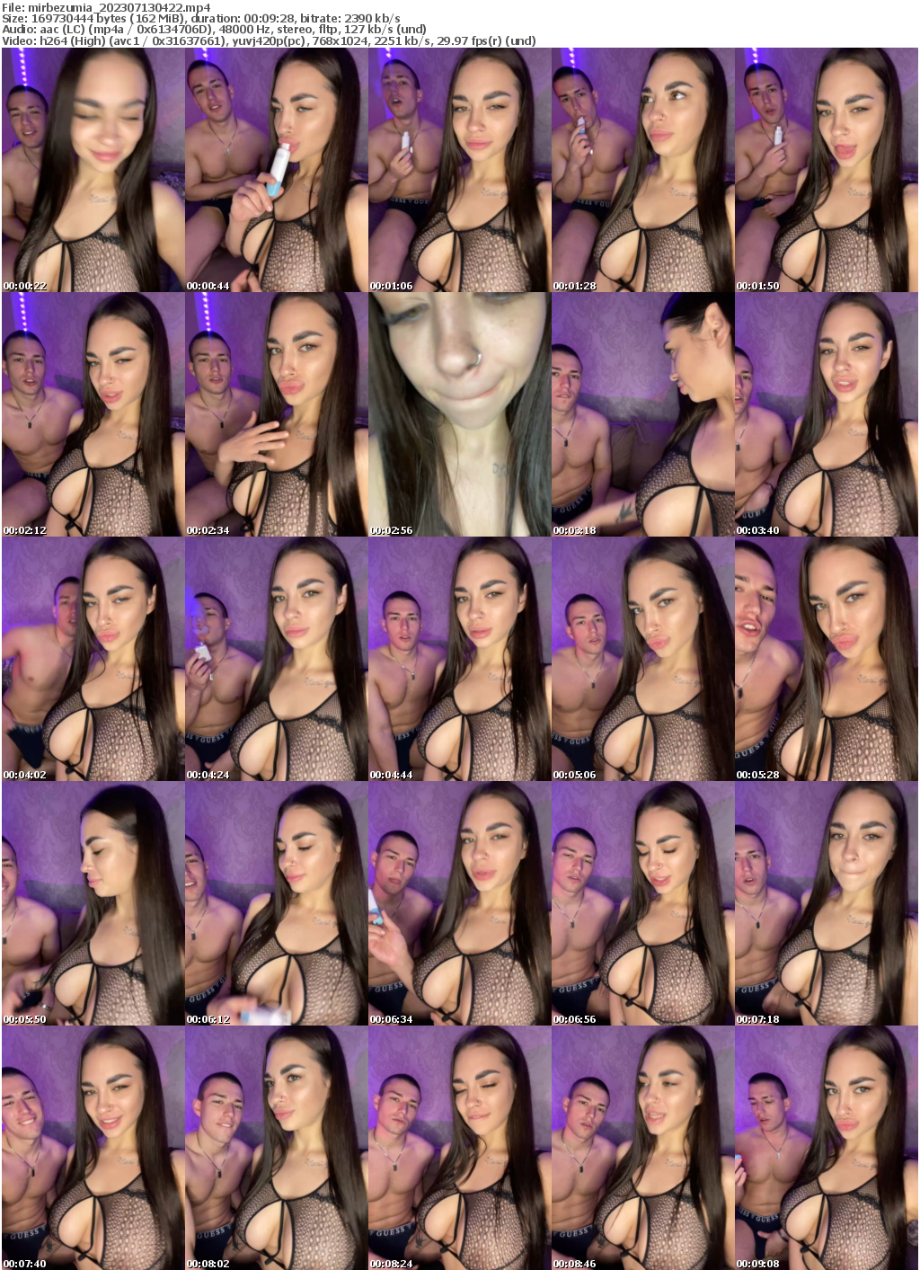 Preview thumb from mirbezumia on 2023-07-13 @ bongacams