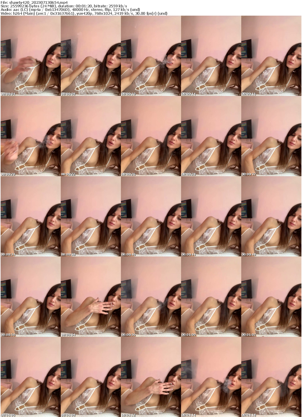 Preview thumb from shawty420 on 2023-07-13 @ bongacams