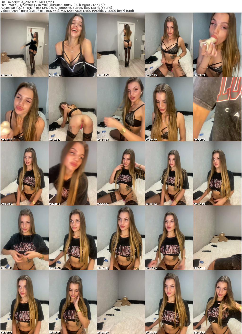 Preview thumb from sweetymia on 2023-07-13 @ bongacams