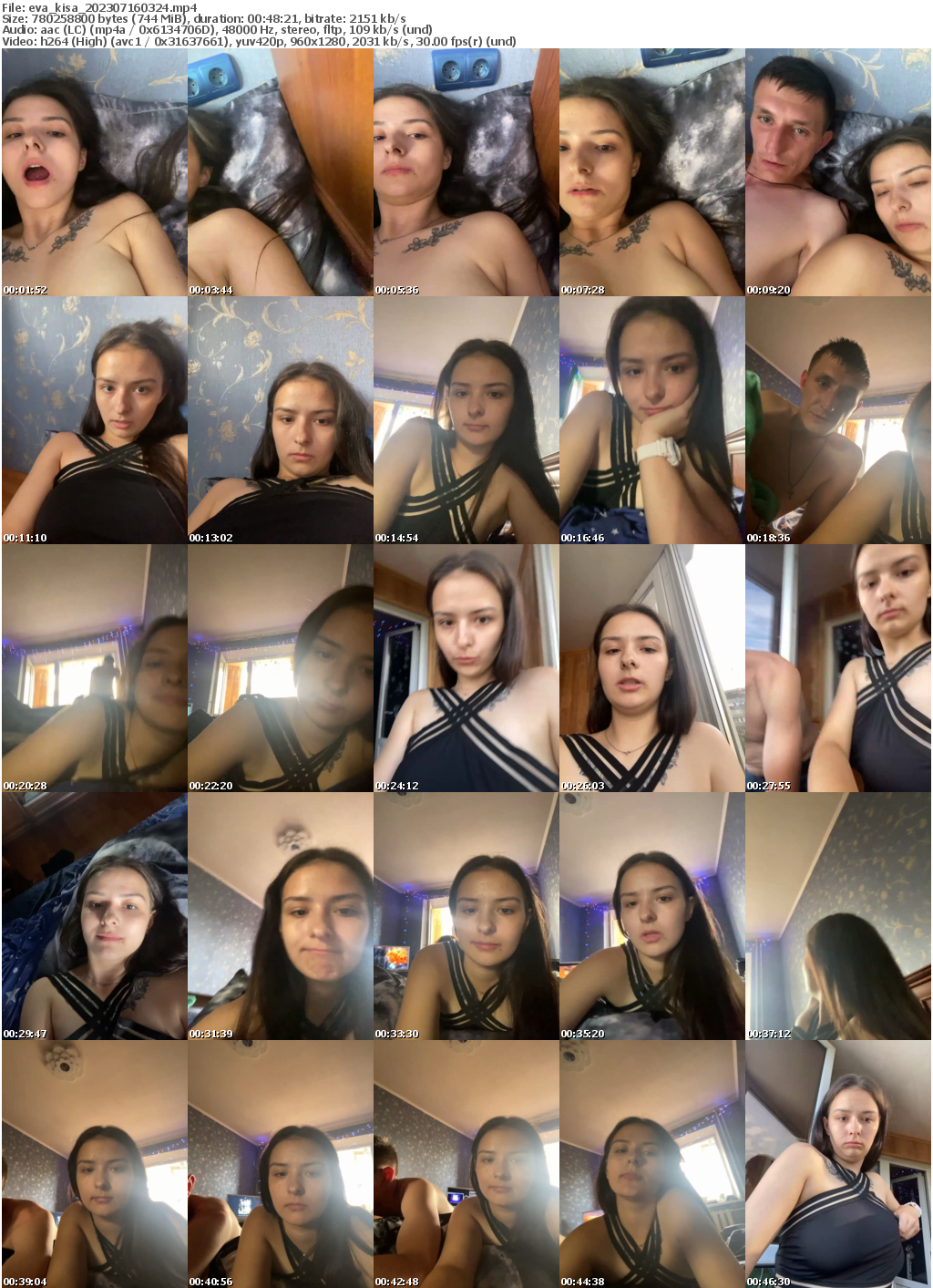 Preview thumb from eva_kisa on 2023-07-16 @ bongacams