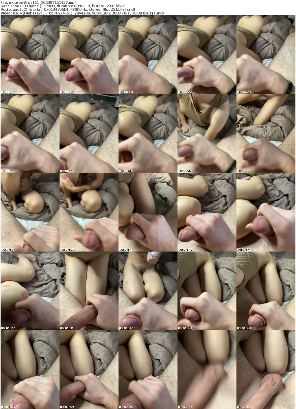 Preview thumb from mousewither111 on 2023-07-16 @ bongacams