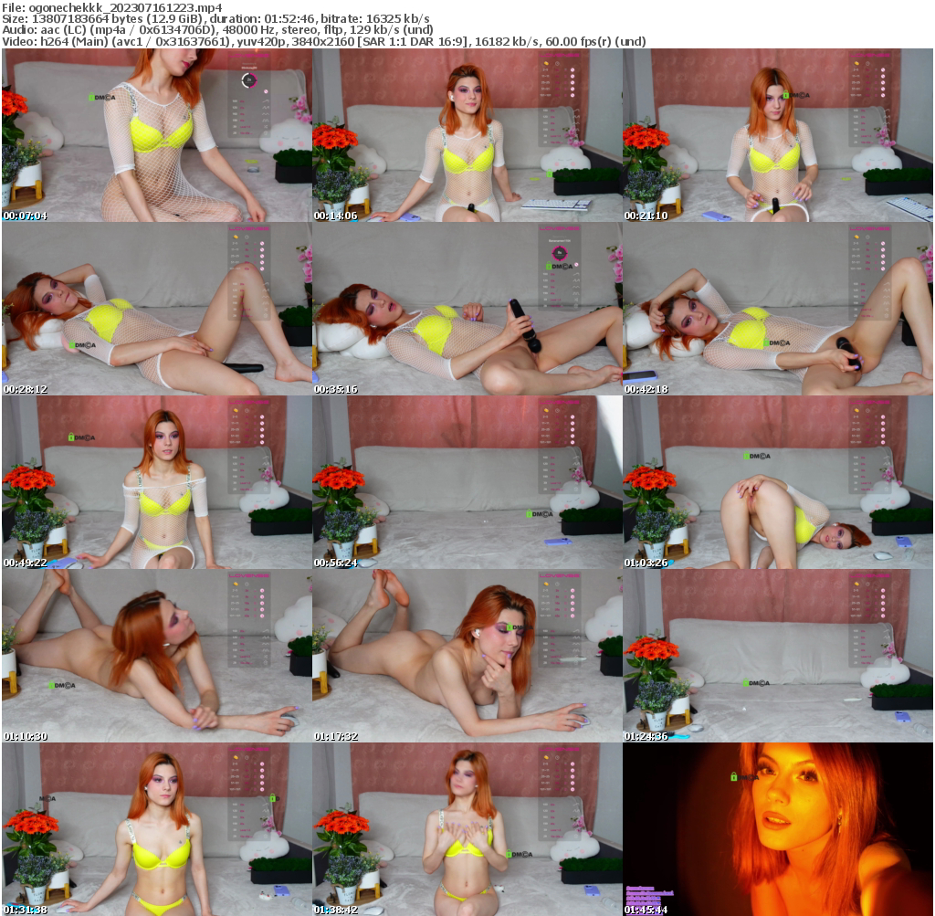 Preview thumb from ogonechekkk on 2023-07-16 @ bongacams