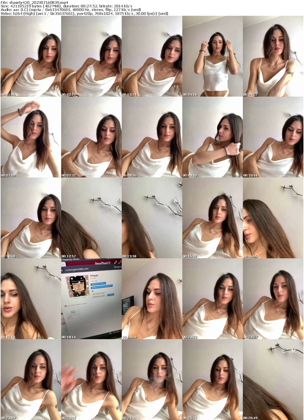 Preview thumb from shawty420 on 2023-07-16 @ bongacams