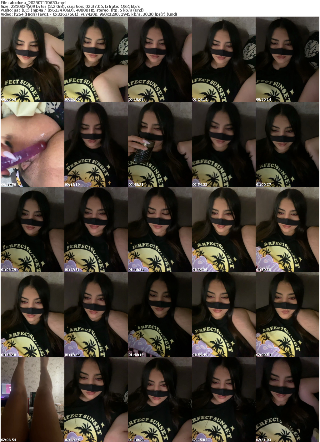 Preview thumb from aloeloea on 2023-07-17 @ bongacams