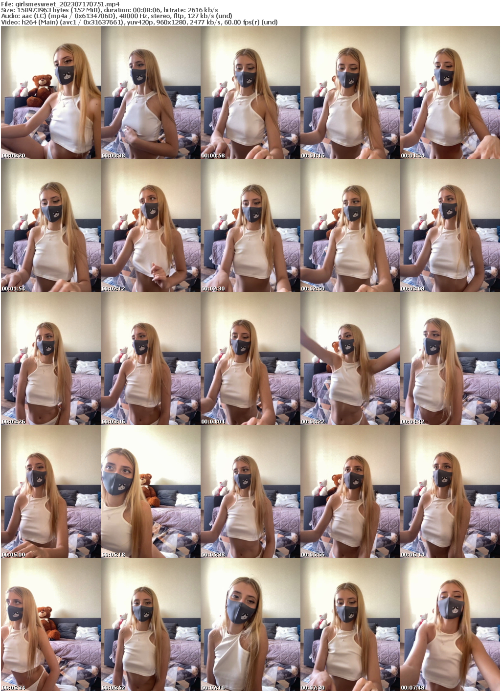 Preview thumb from girlsmesweet on 2023-07-17 @ bongacams