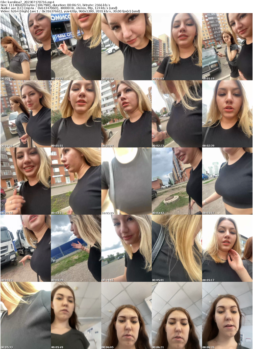 Preview thumb from karolina7 on 2023-07-17 @ bongacams