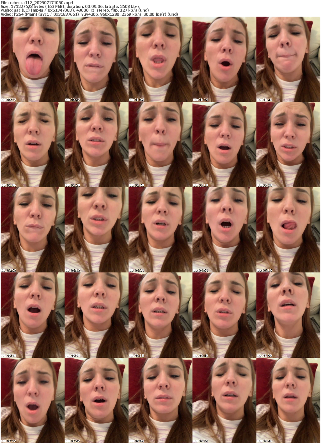 Preview thumb from rebecca112 on 2023-07-17 @ bongacams