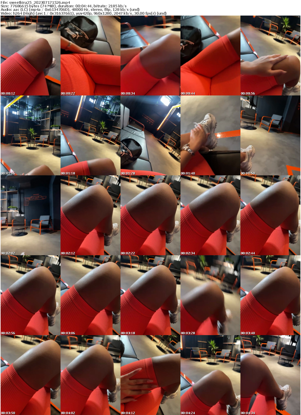 Preview thumb from sweetkira25 on 2023-07-17 @ bongacams