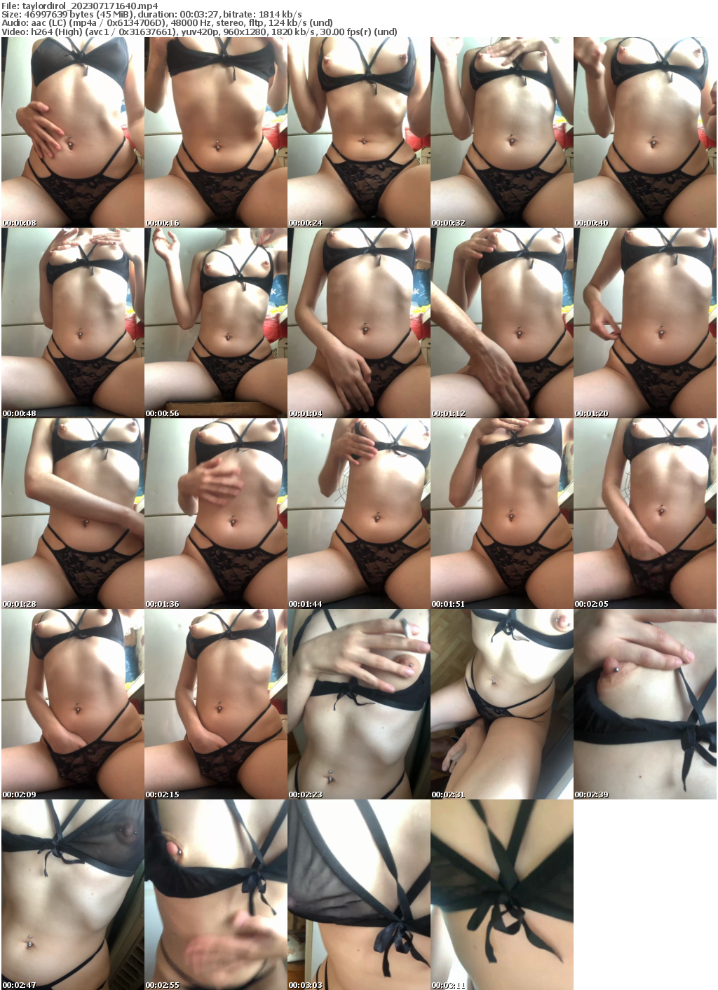 Preview thumb from taylordirol on 2023-07-17 @ bongacams