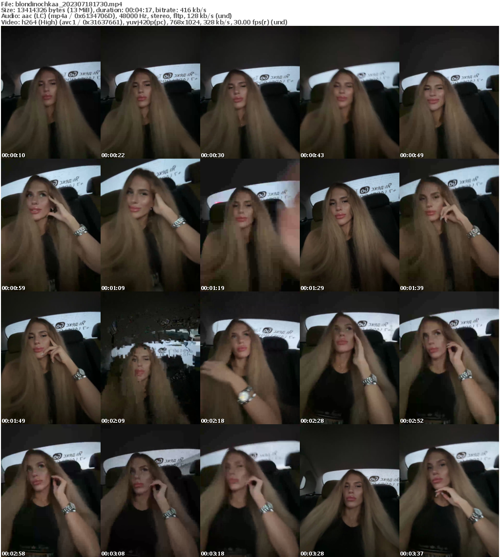 Preview thumb from blondinochkaa on 2023-07-18 @ bongacams