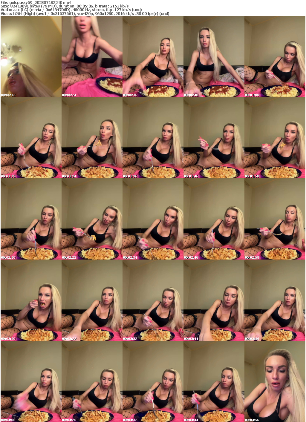 Preview thumb from goldpussy69 on 2023-07-18 @ bongacams