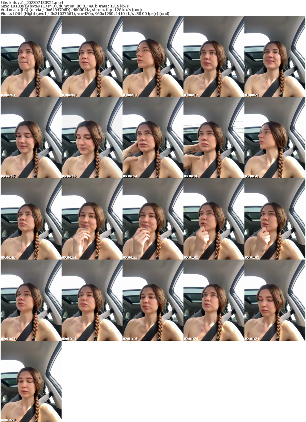 Preview thumb from kirlove1 on 2023-07-18 @ bongacams