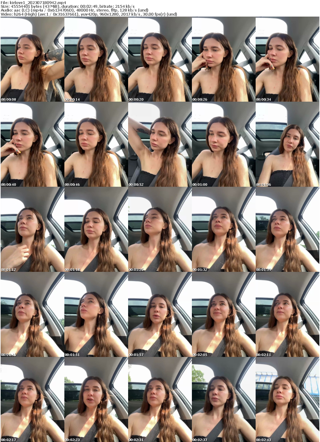 Preview thumb from kirlove1 on 2023-07-18 @ bongacams