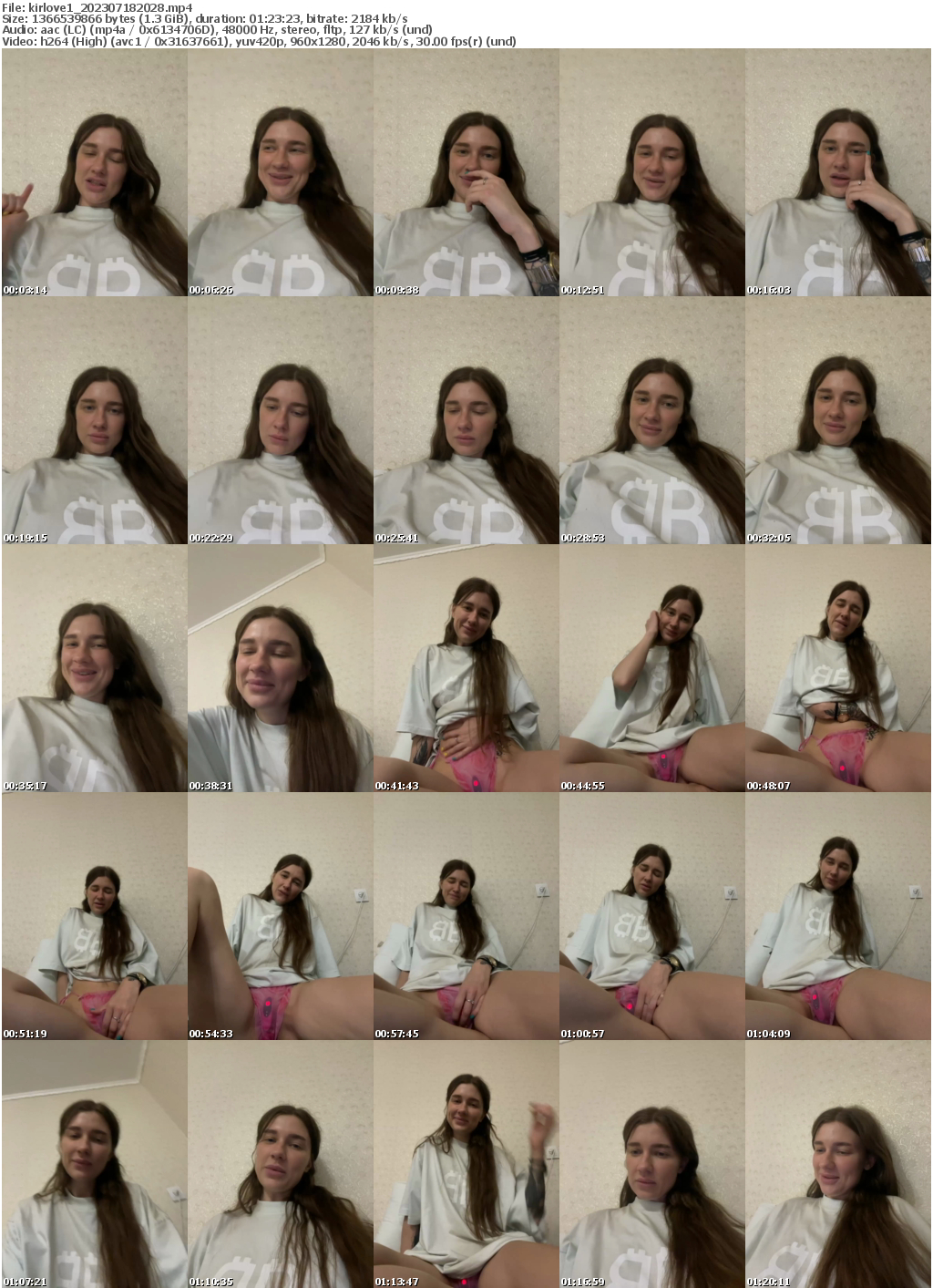 Preview thumb from kirlove1 on 2023-07-18 @ bongacams