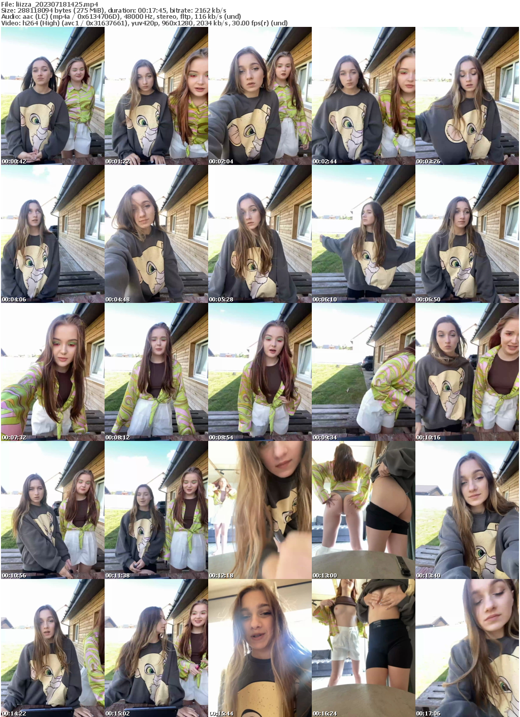 Preview thumb from liizza on 2023-07-18 @ bongacams
