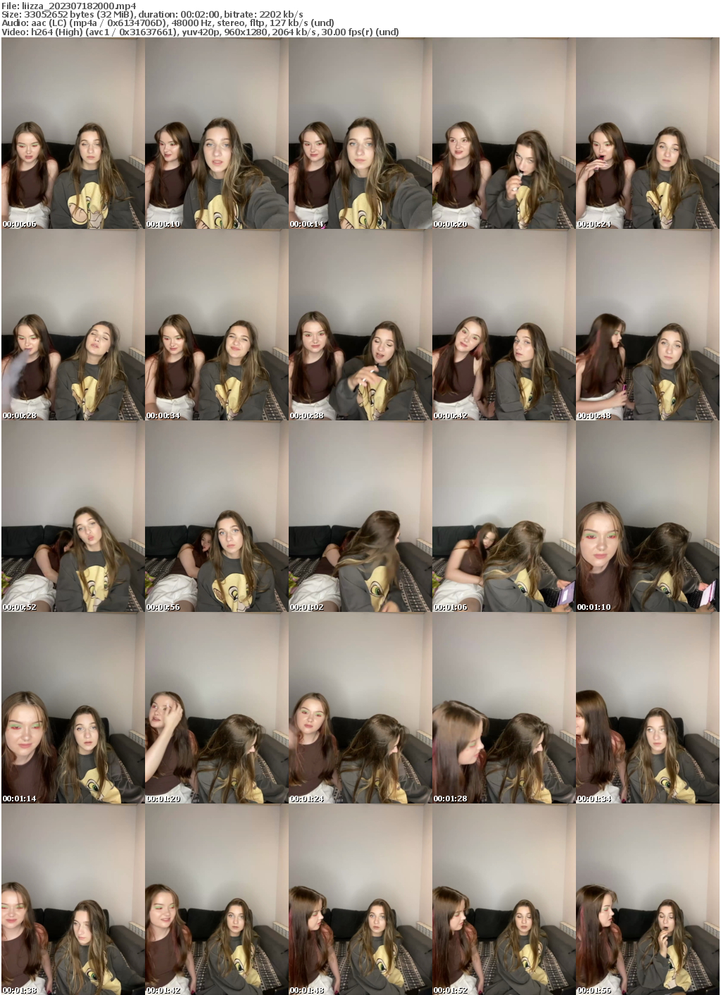 Preview thumb from liizza on 2023-07-18 @ bongacams