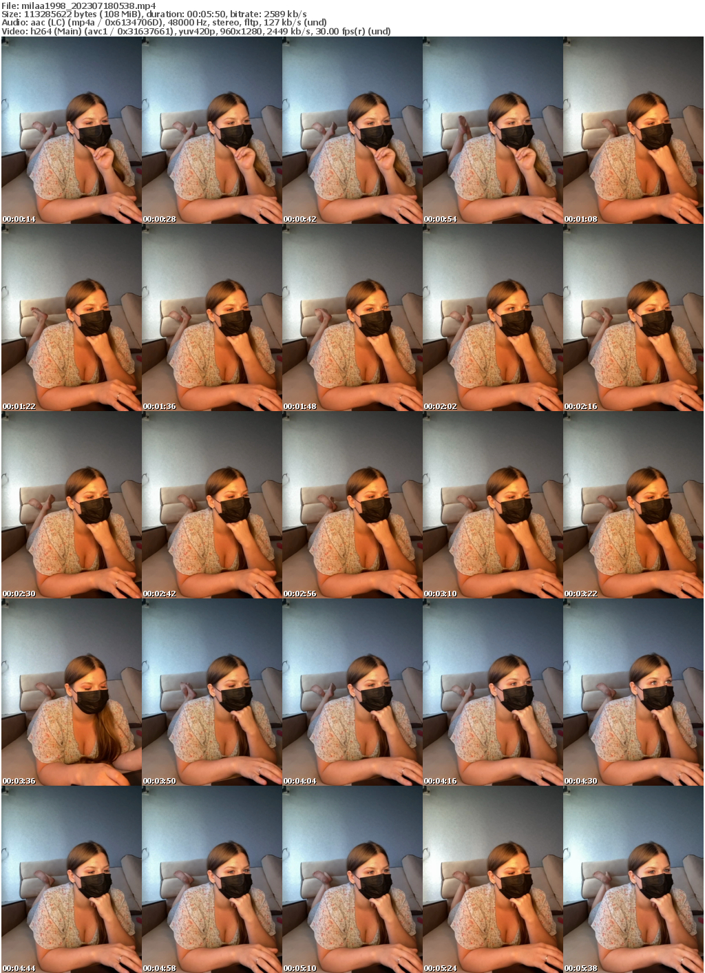 Preview thumb from milaa1998 on 2023-07-18 @ bongacams