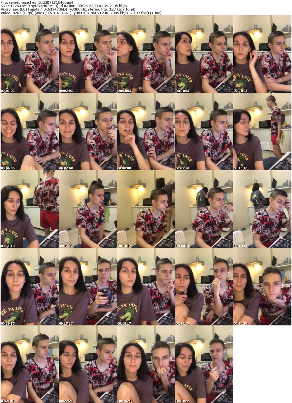 Preview thumb from sweet_peaches on 2023-07-18 @ bongacams