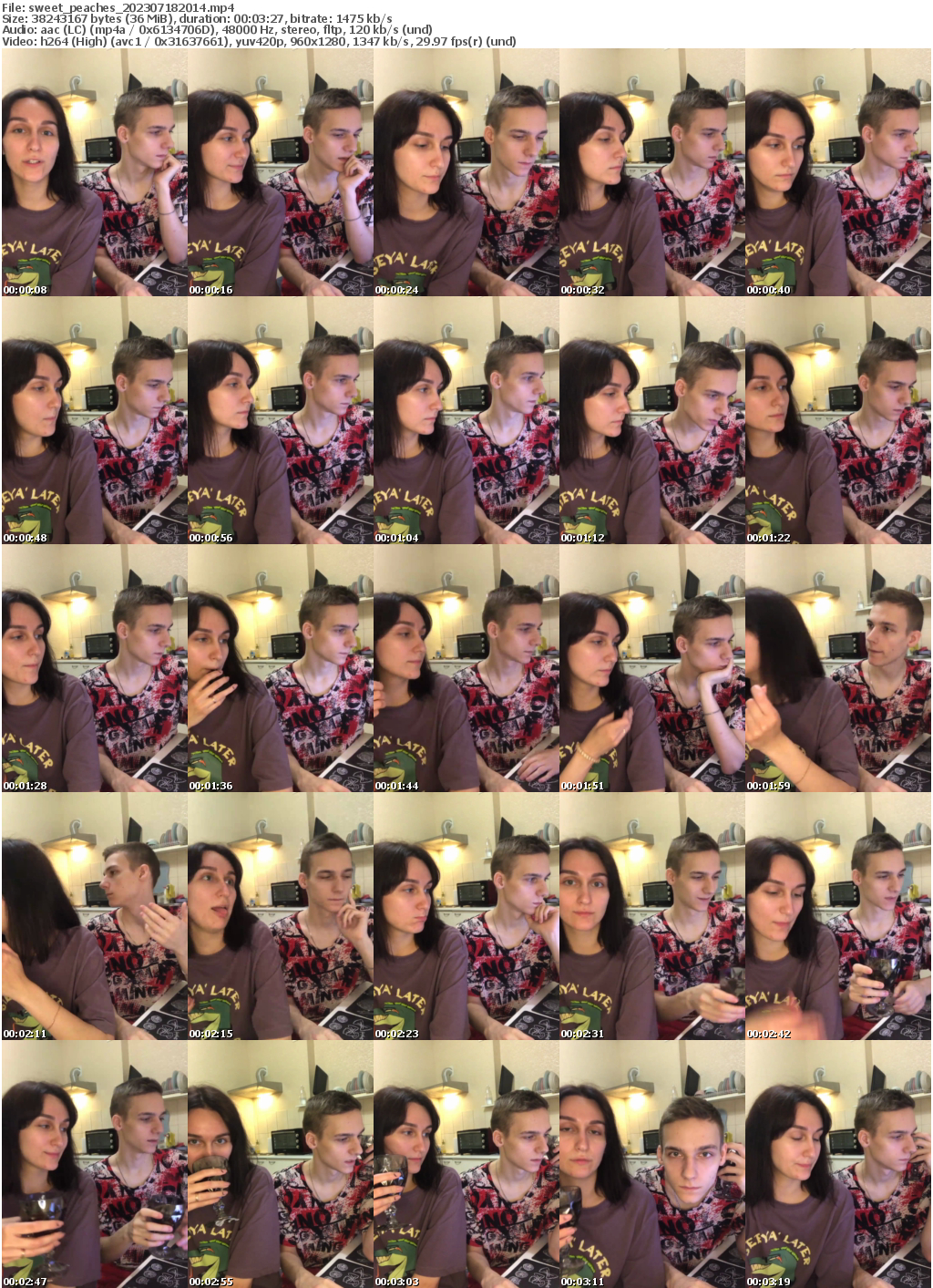 Preview thumb from sweet_peaches on 2023-07-18 @ bongacams