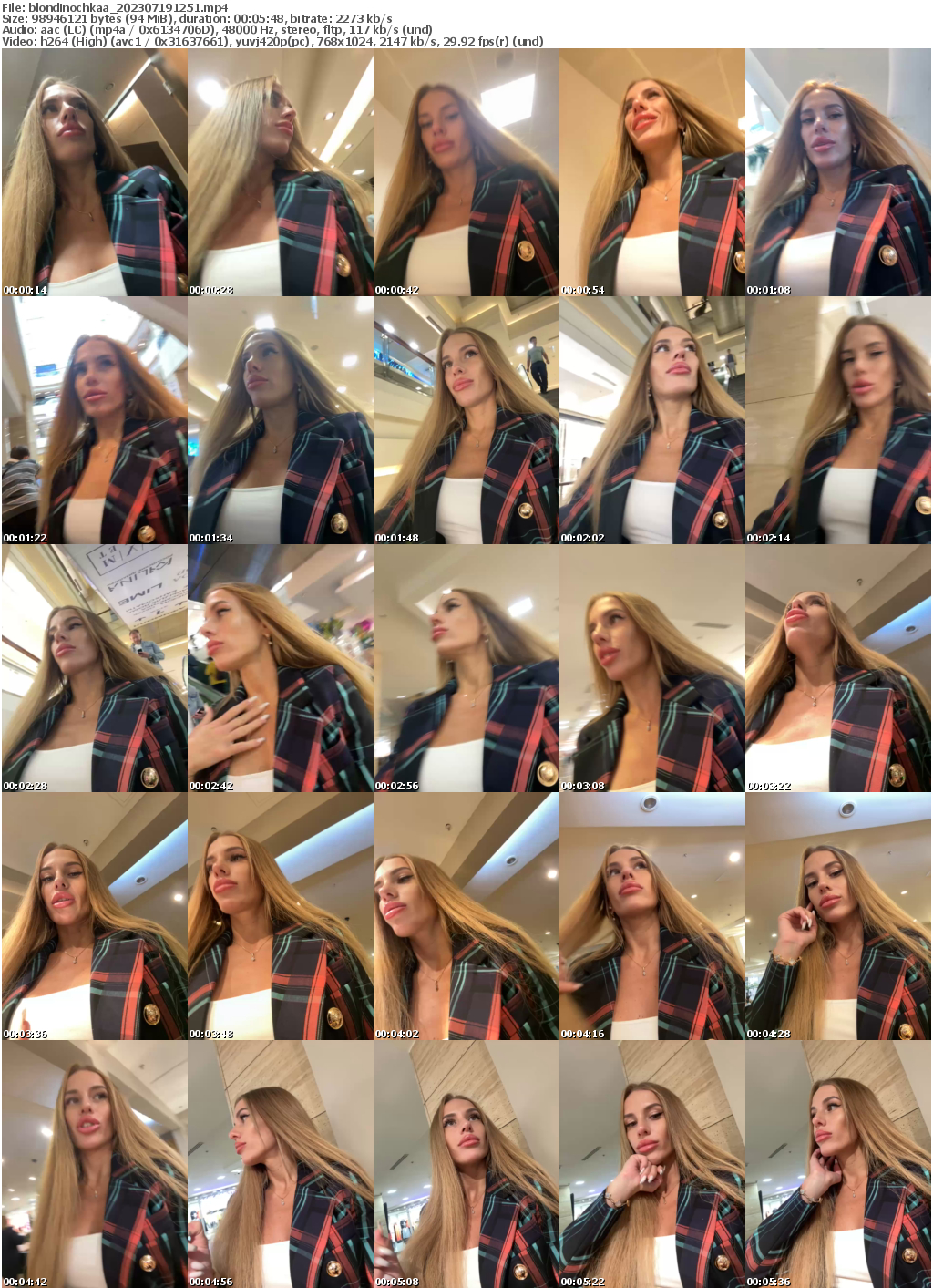 Preview thumb from blondinochkaa on 2023-07-19 @ bongacams