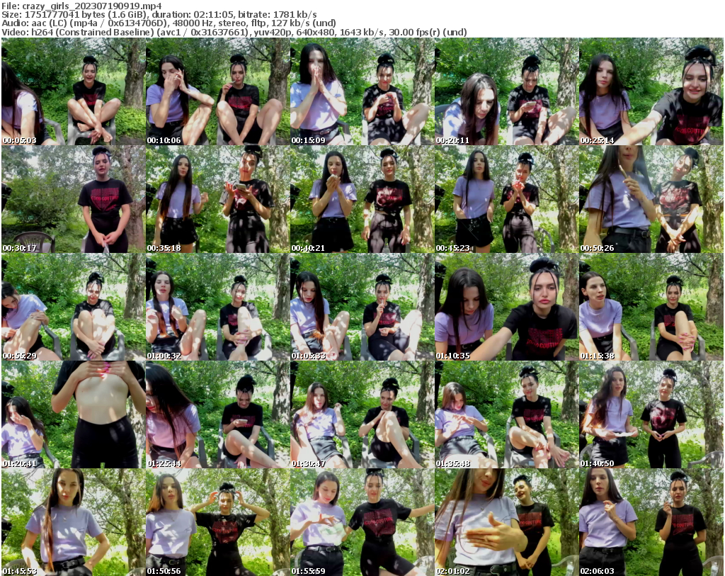 Preview thumb from crazy_girls on 2023-07-19 @ bongacams