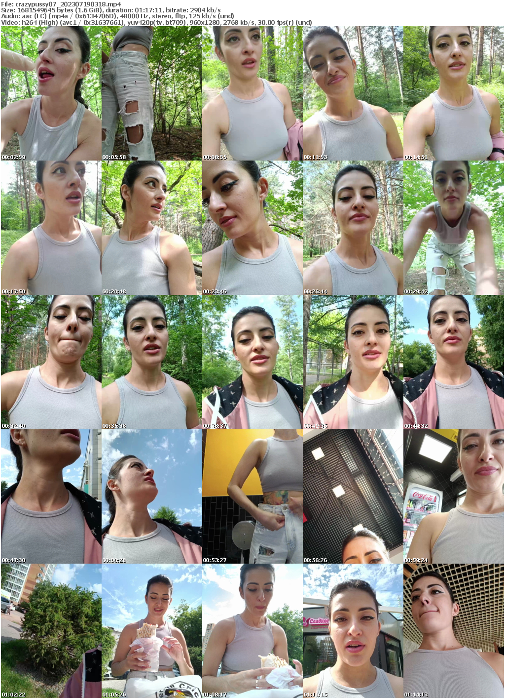 Preview thumb from crazypussy07 on 2023-07-19 @ bongacams