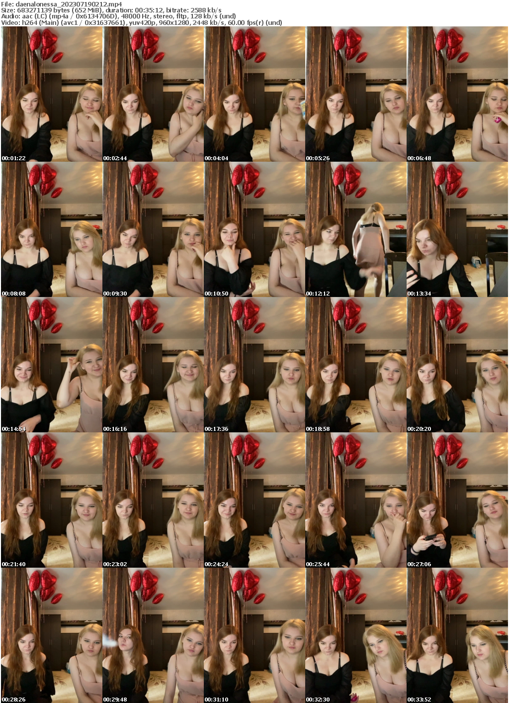 Preview thumb from daenalonessa on 2023-07-19 @ bongacams