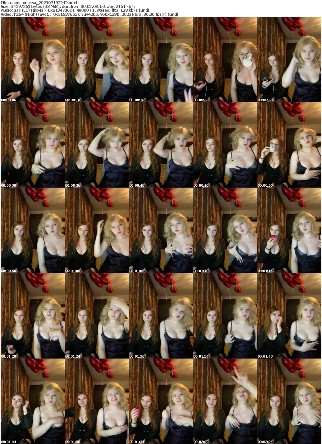 Preview thumb from daenalonessa on 2023-07-19 @ bongacams