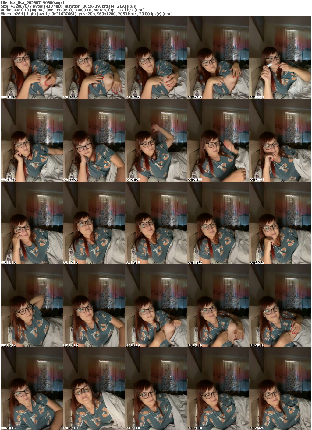 Preview thumb from fox_lisa on 2023-07-19 @ bongacams