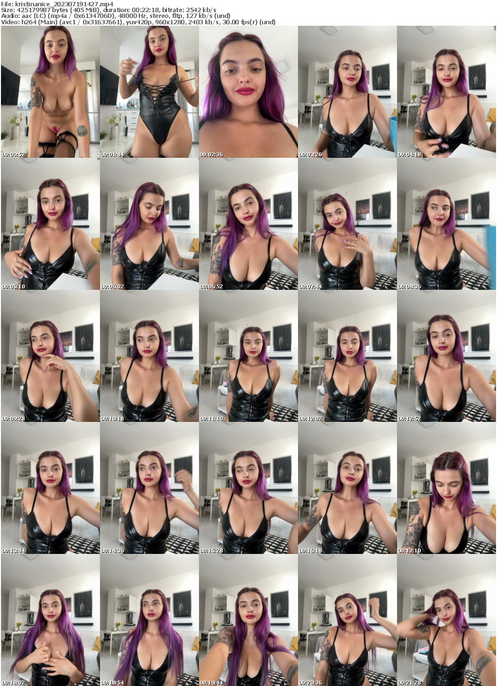 Preview thumb from kristinanice on 2023-07-19 @ bongacams