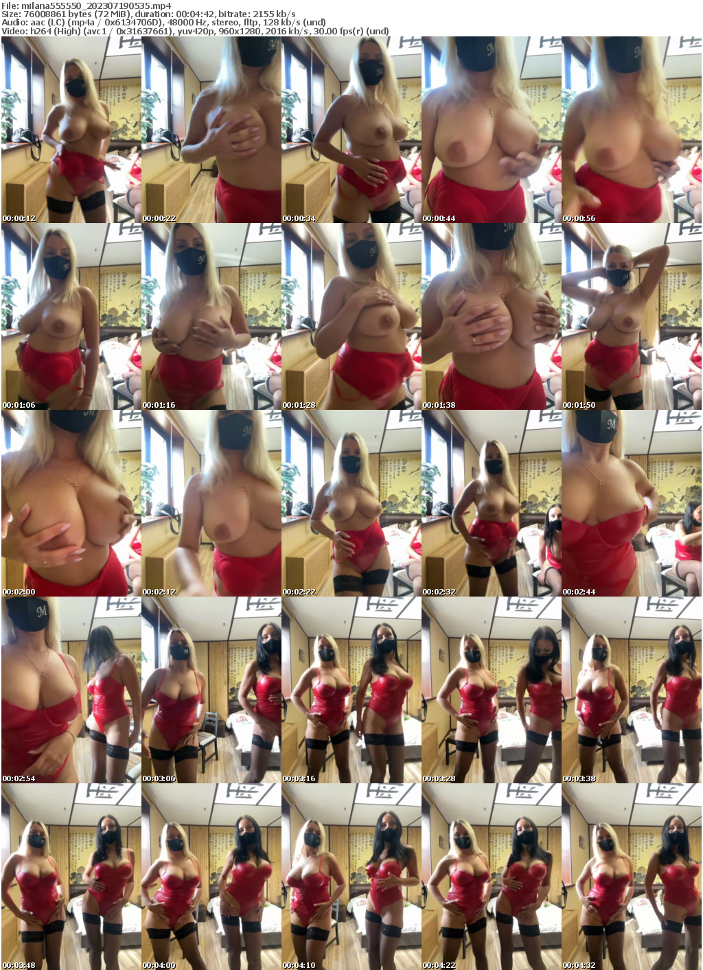 Preview thumb from milana555550 on 2023-07-19 @ bongacams