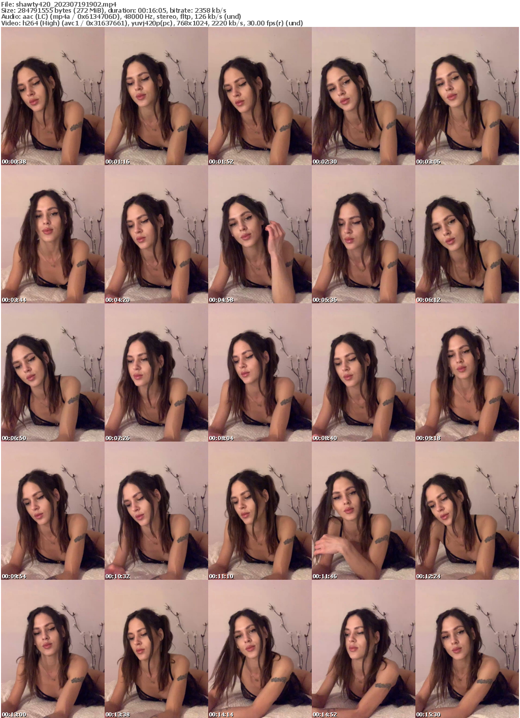 Preview thumb from shawty420 on 2023-07-19 @ bongacams