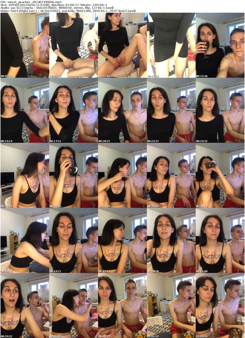 Preview thumb from sweet_peaches on 2023-07-19 @ bongacams