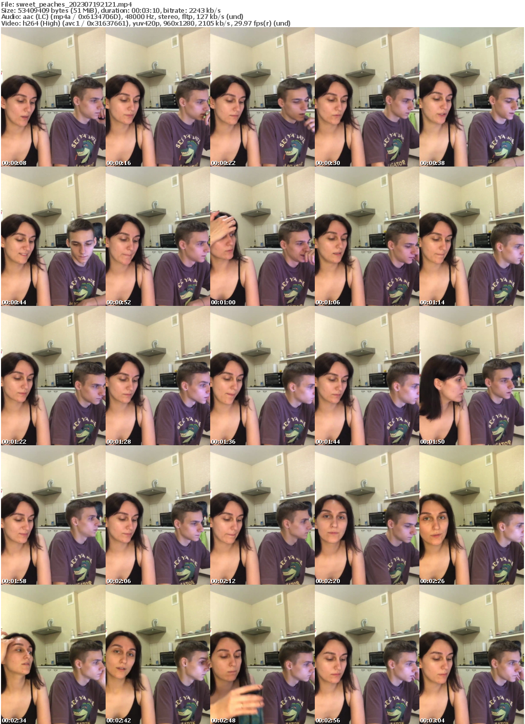 Preview thumb from sweet_peaches on 2023-07-19 @ bongacams