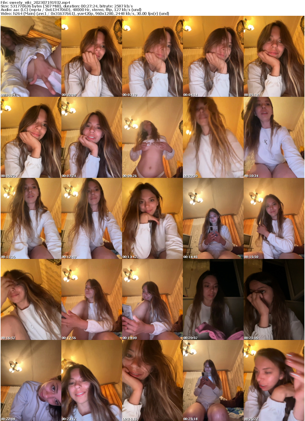 Preview thumb from sweety_viki on 2023-07-19 @ bongacams