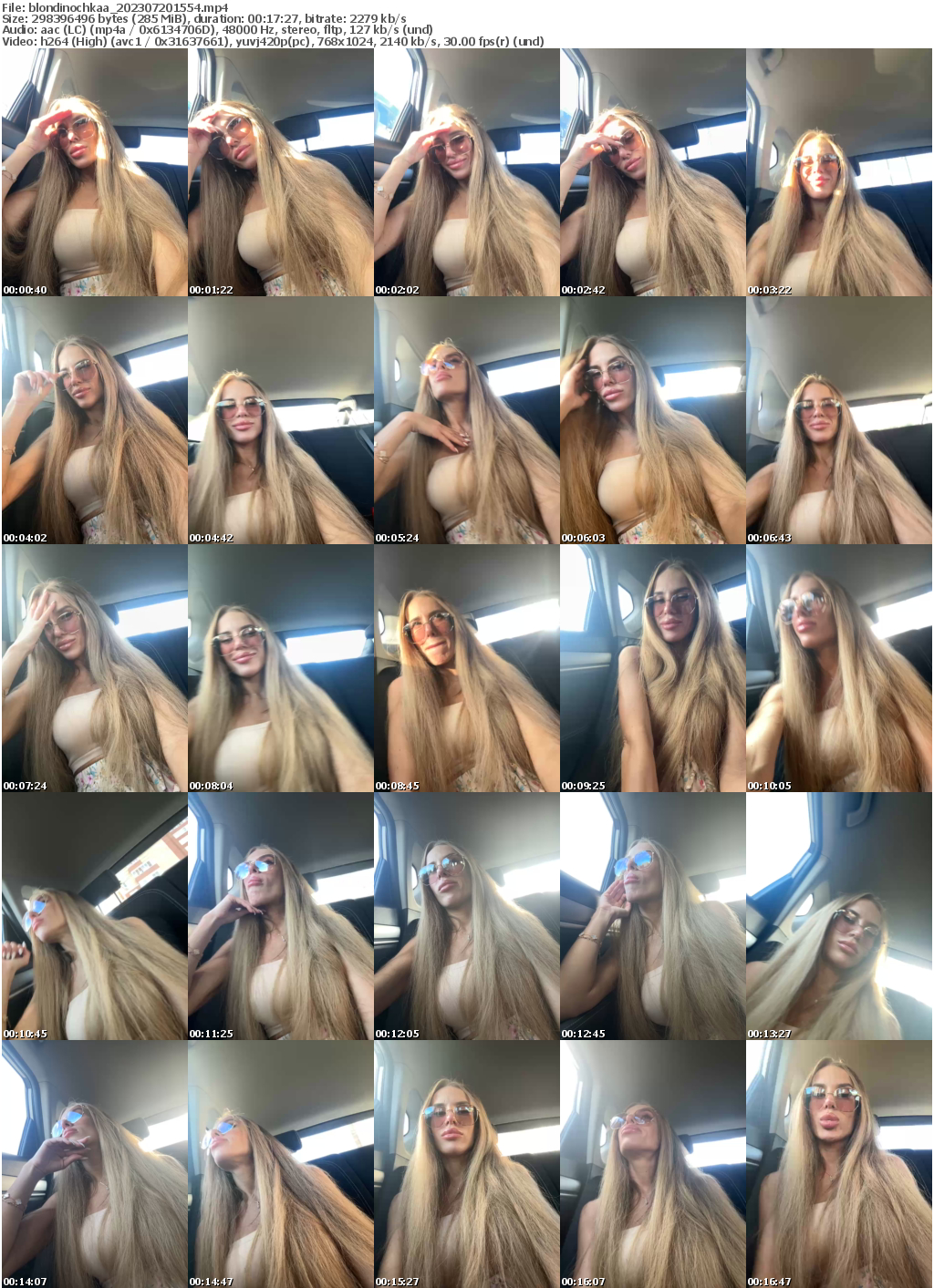 Preview thumb from blondinochkaa on 2023-07-20 @ bongacams