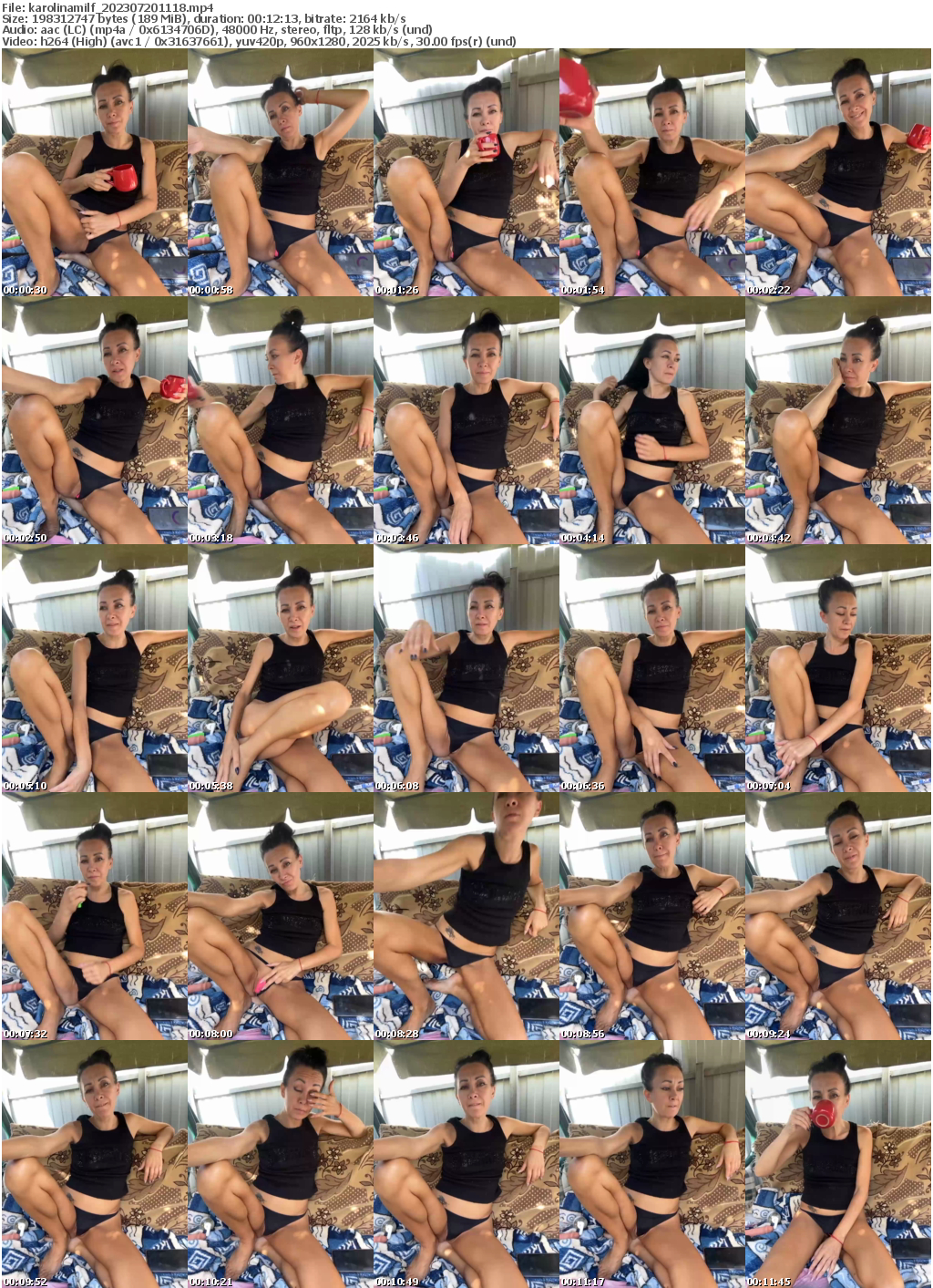 Preview thumb from karolinamilf on 2023-07-20 @ bongacams