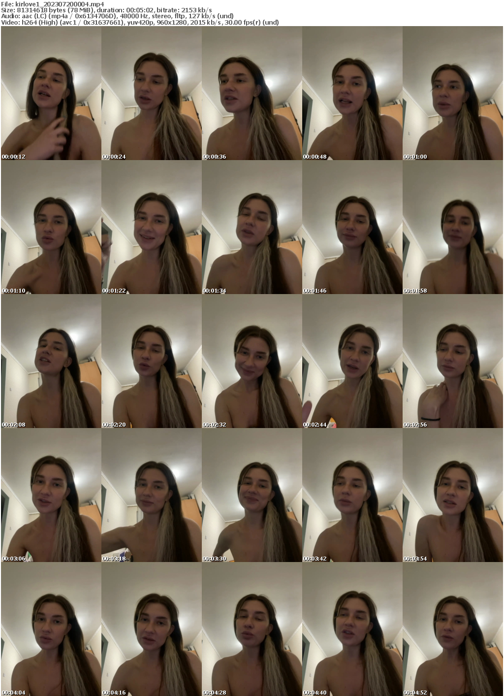 Preview thumb from kirlove1 on 2023-07-20 @ bongacams